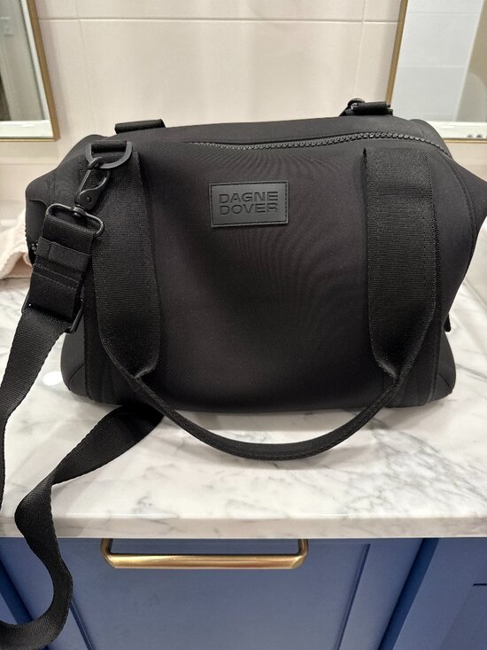 Dagne Dover Handbags - Dagne Dover Landon Neoprene Carryall Bag - Onyx Medium